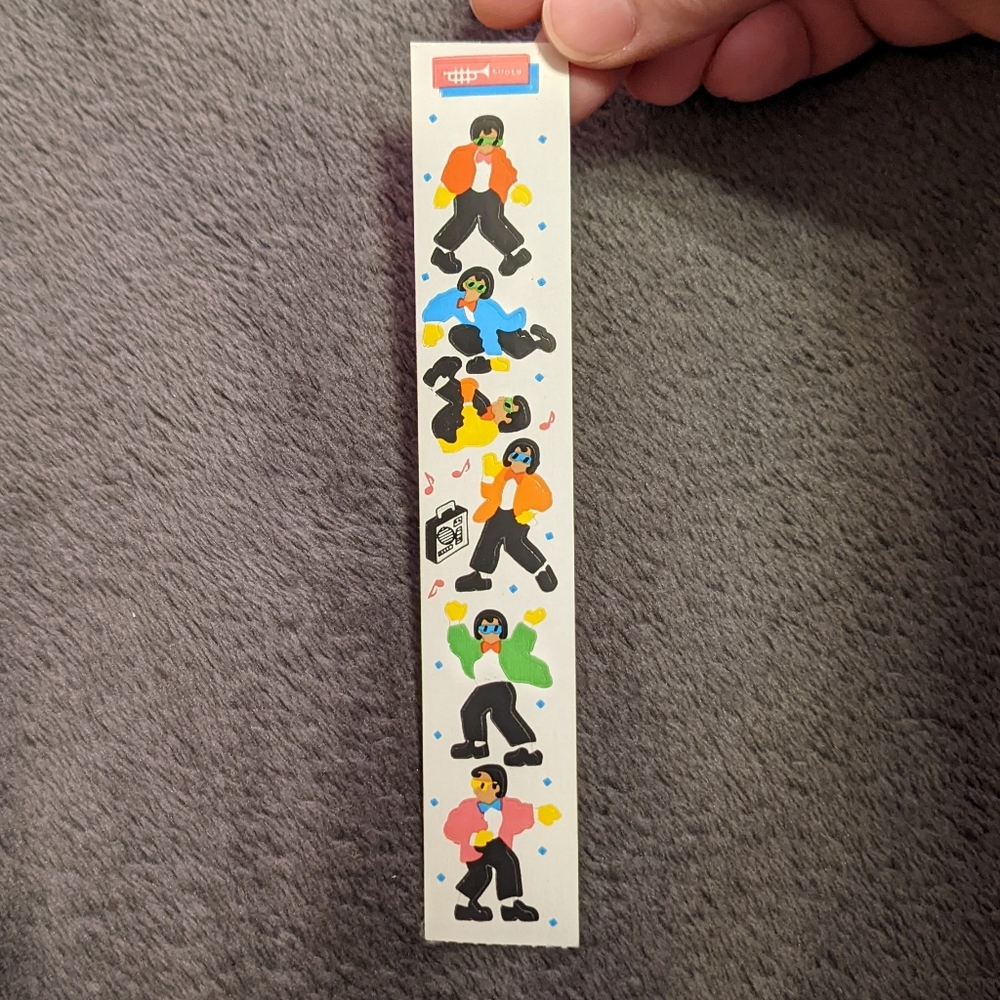 Brand new condition vintage 1984 break dancing stickers Beryl Salinger
